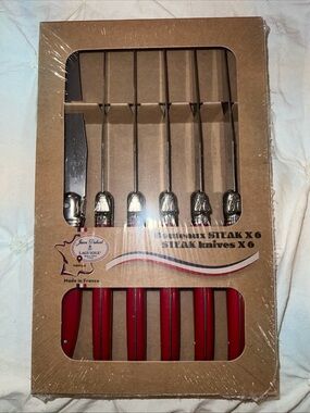 Laguiole  steak knives 6 Jean Dubost Made In France
